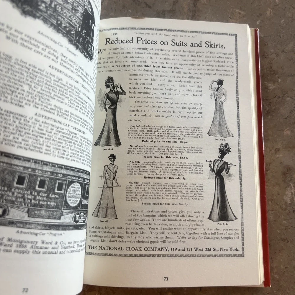 1955 Floyd Clymer's Historical Scrapbook Early Advertising